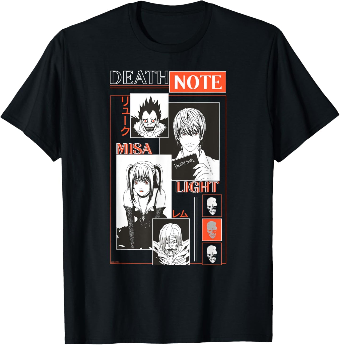 Death Note Modern Character Box Collage Anime