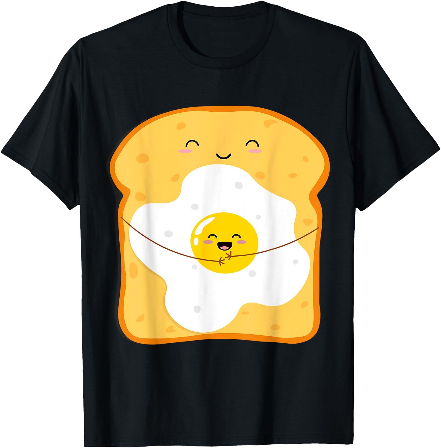 Funny Japanese Kawaii Egg Bread Cute Kawaii Breakfast Anime