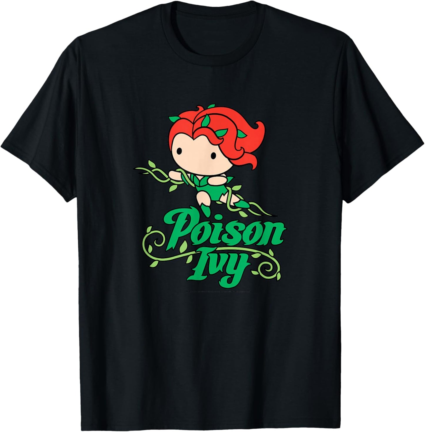 DC Comics Earth Day Poison Ivy With Vines Cartoon Style
