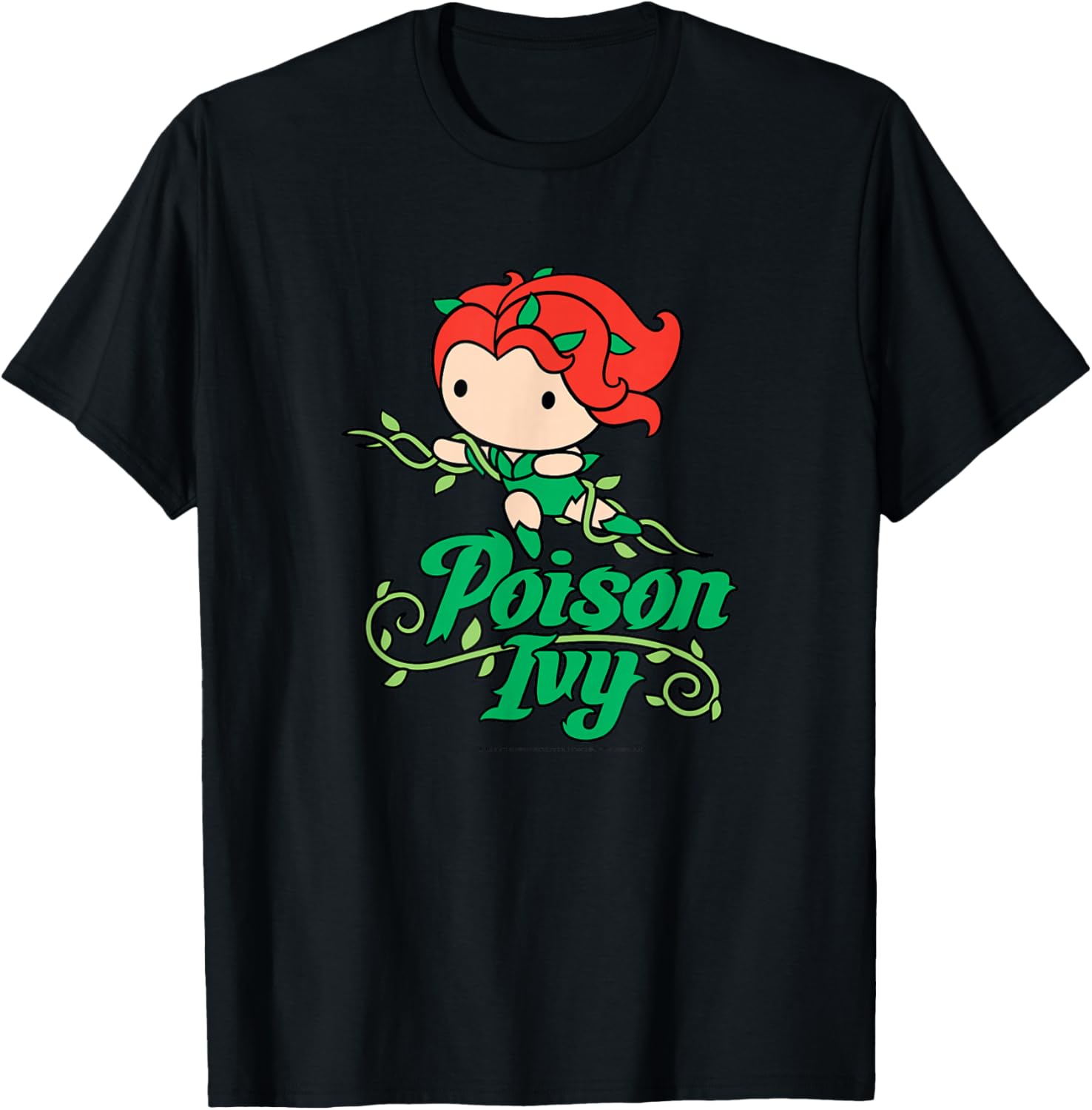DC Comics Earth Day Poison Ivy With Vines Cartoon Style