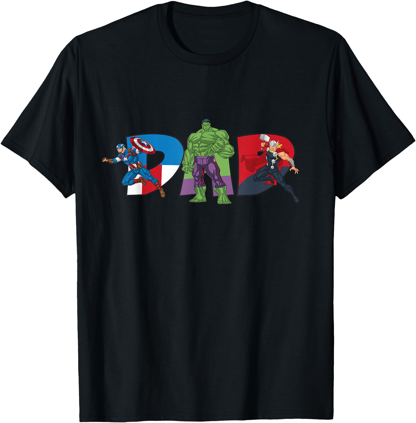 Marvel Avengers Team Dad Father's Day Family Trip Birthday