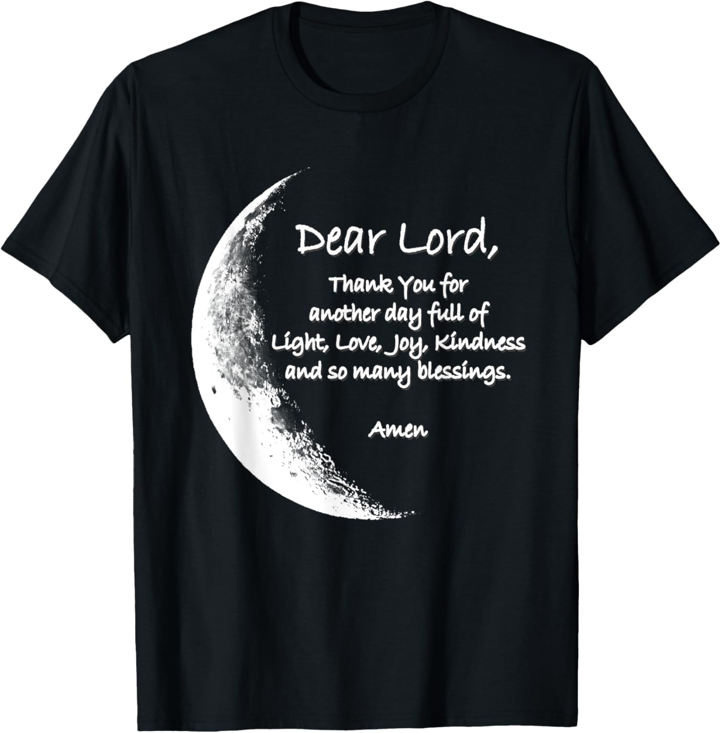 Christian Night Bedtime Prayer Pajama Faith and Love for God T-Shirt