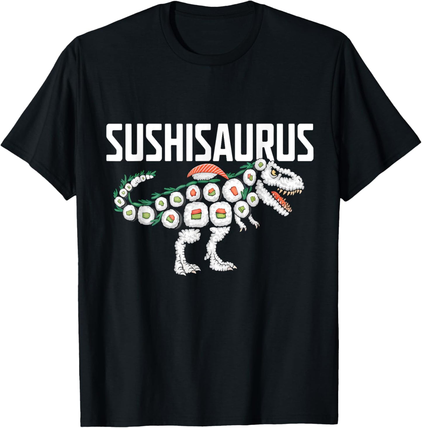 Sushi Dinosaur T-Rex Japanese Food Funny Sushi Roll