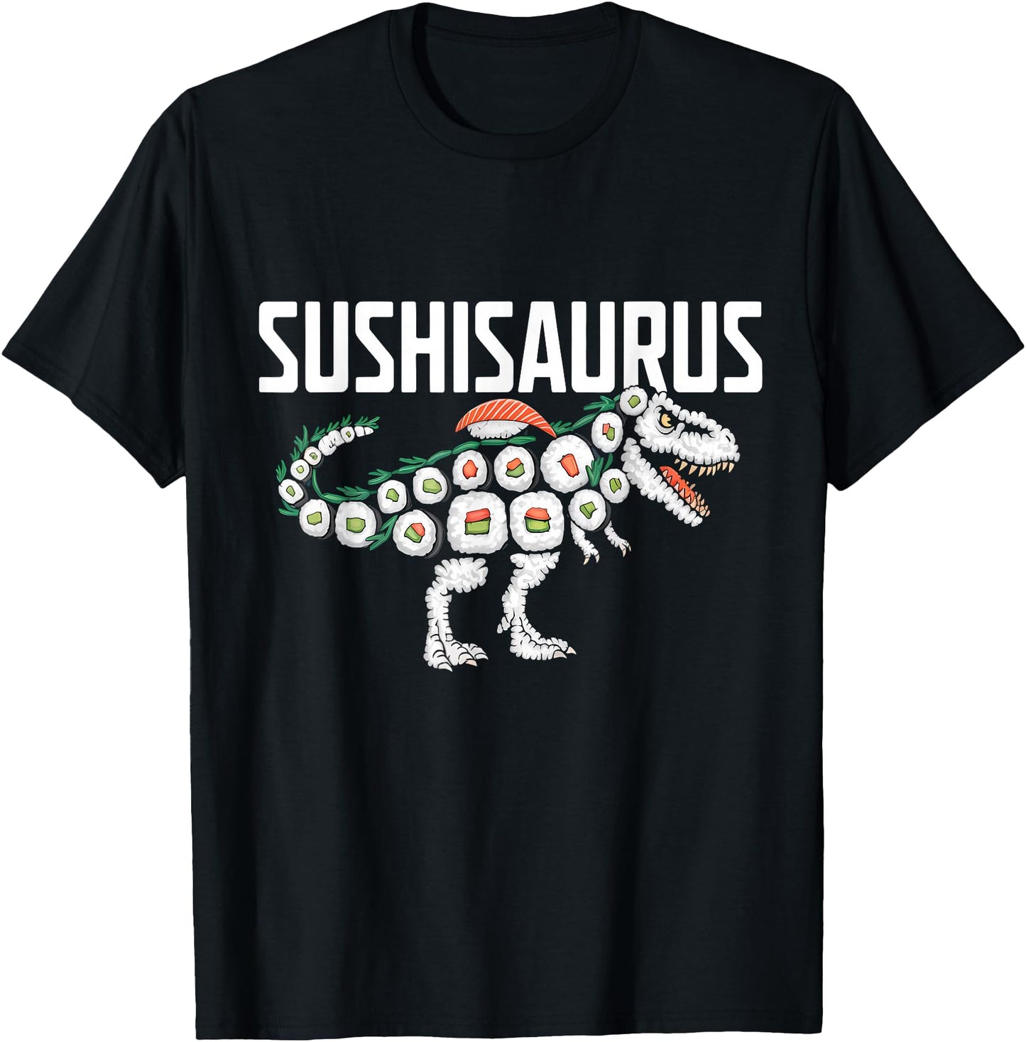 Sushi Dinosaur T-Rex Japanese Food Funny Sushi Roll