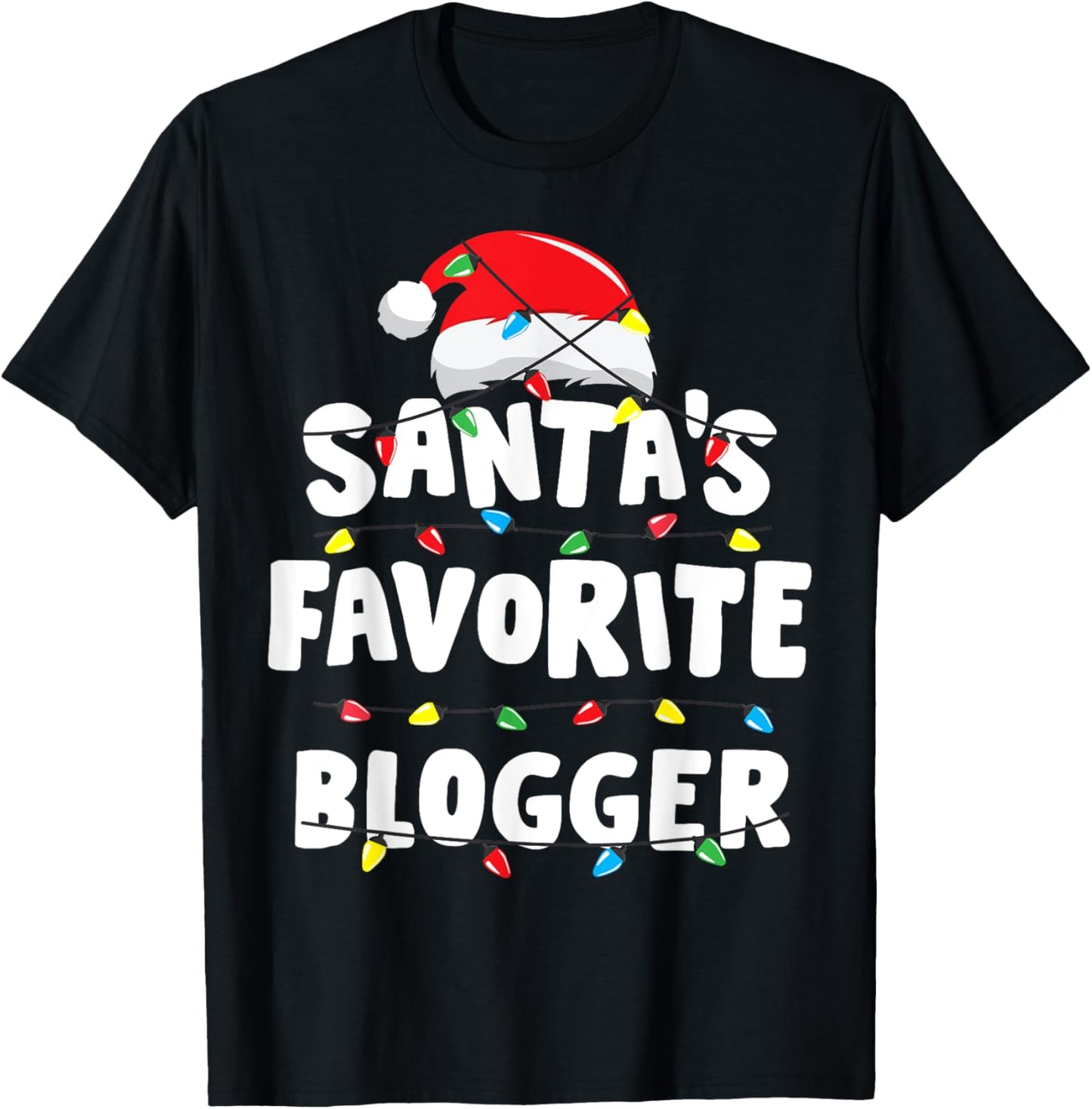 Blogger Blog Christmas Santa's Favorite Funny Gift Xmas
