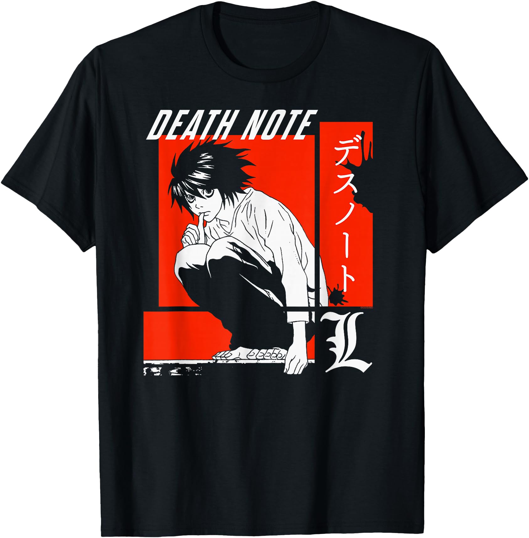 Death Note Retro Blocks L Anime