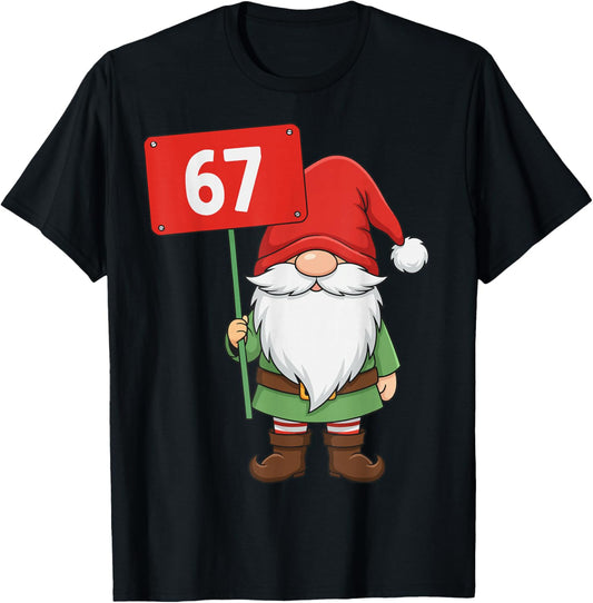 67 Meme Humor 6-7 Funny Six Seven Christmas Gnome