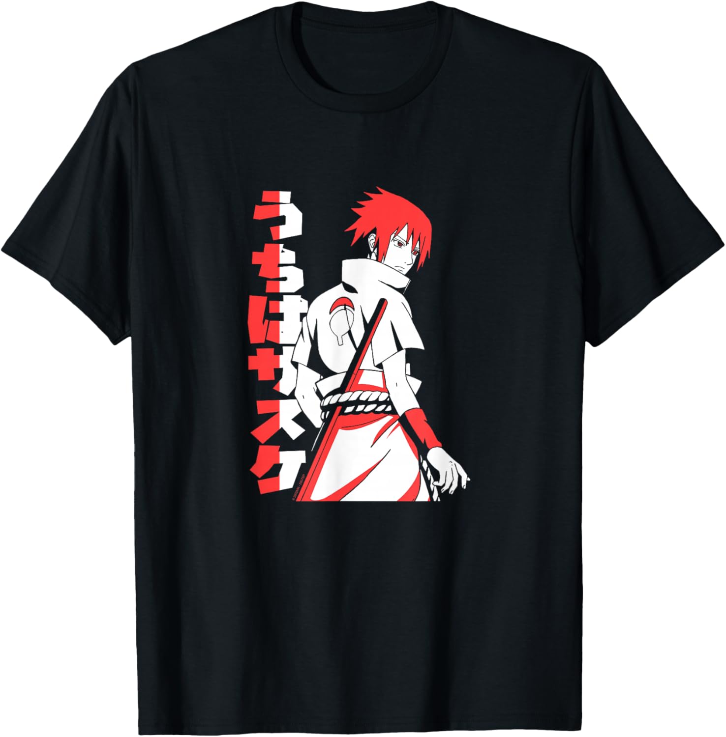 Naruto Shippuden Sasuke Uchiha Two Tone Anime