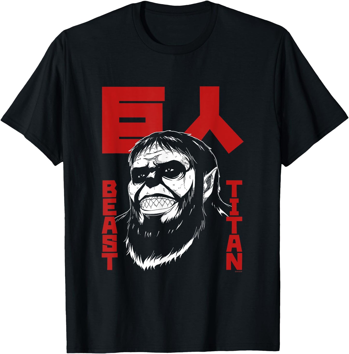 Attack on Titan Season 4 Beast Titan & Large Kanji Anime