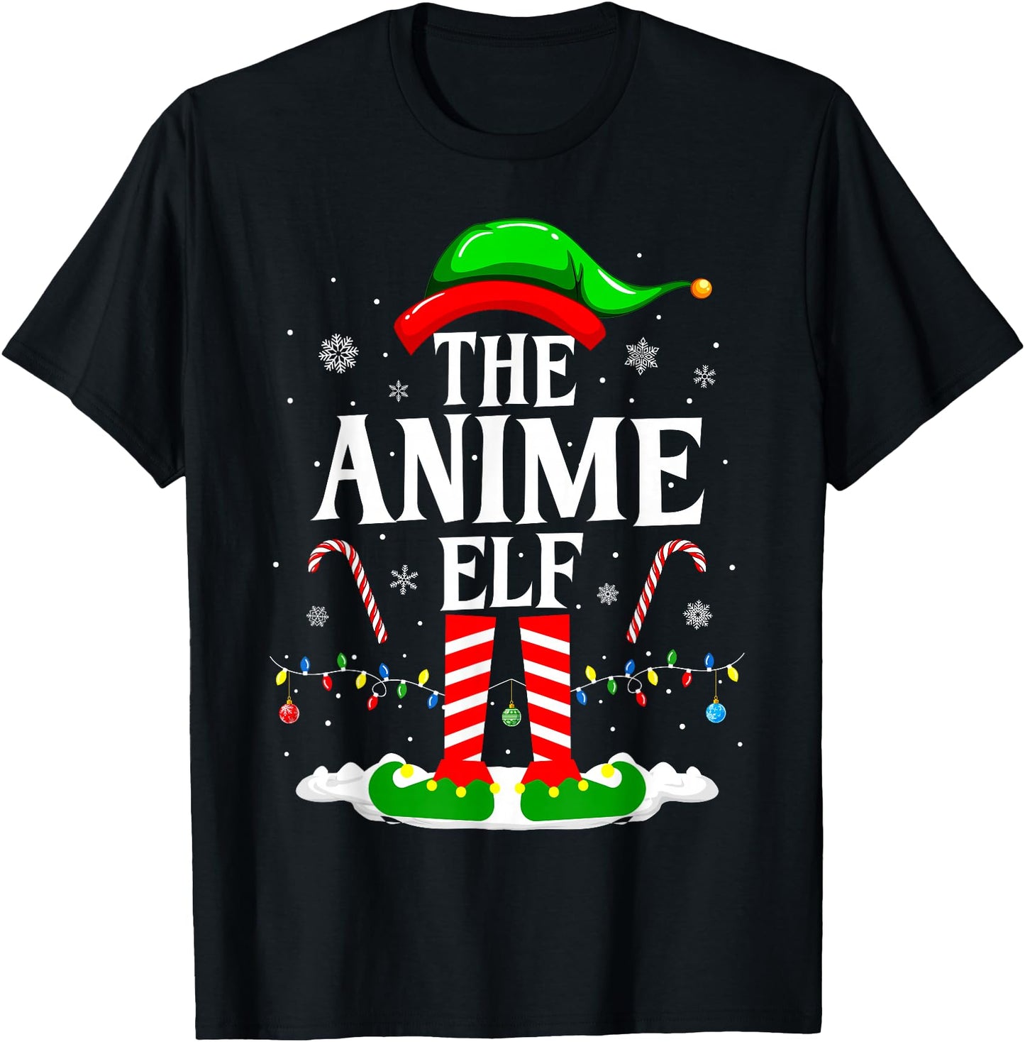 The Anime Elf Matching Family Xmas Funny Anime Christmas