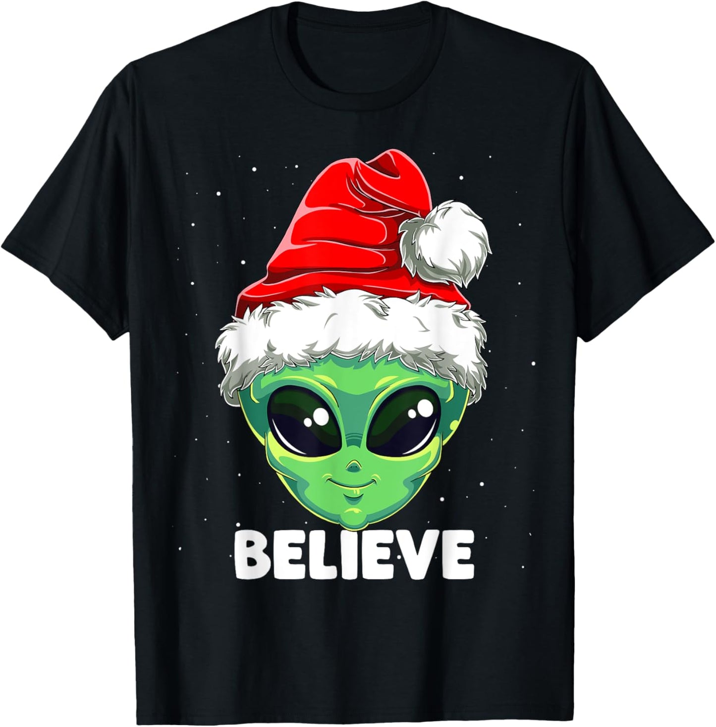 Christmas Alien Santa Costume Funny UFO Santa Hat Xmas Kids
