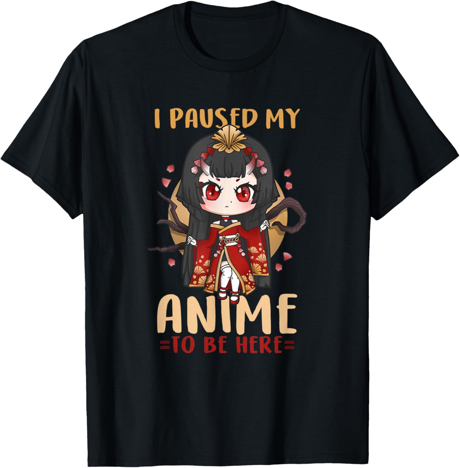 I Paused My Anime To Be Here I Otaku Chibi Manga Girl