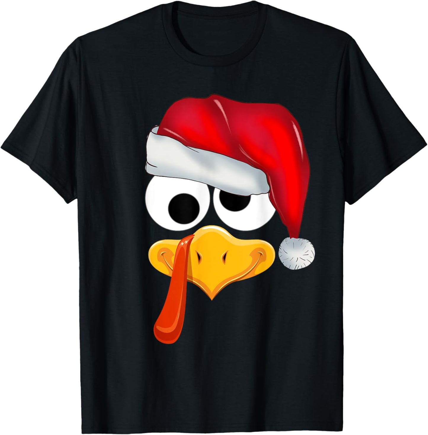 Santa Christmas Turkey Face Funny Family Matching Xmas Group