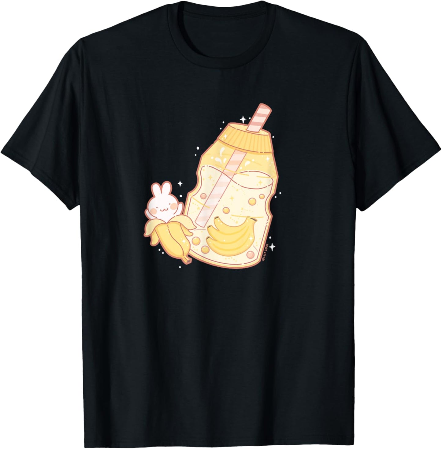 Banana Milk Drink Cute Bunny Kawaii Aesthetic