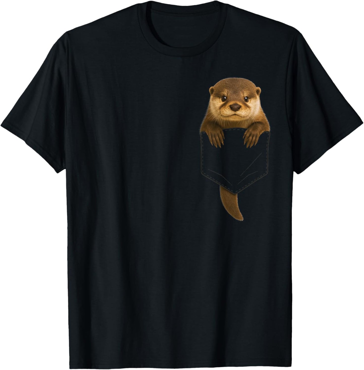 Cute Otter Pocket Funny Gifts For Men Women Kid Otter Lovers