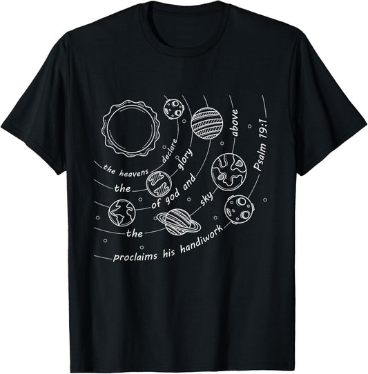 Christian Psalm 191 Classical Conversations Cycle 2 Space T-Shirt