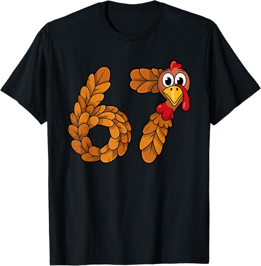 67 Thanksgiving Meme 6 7 Six Seven Turkey Funny Kids