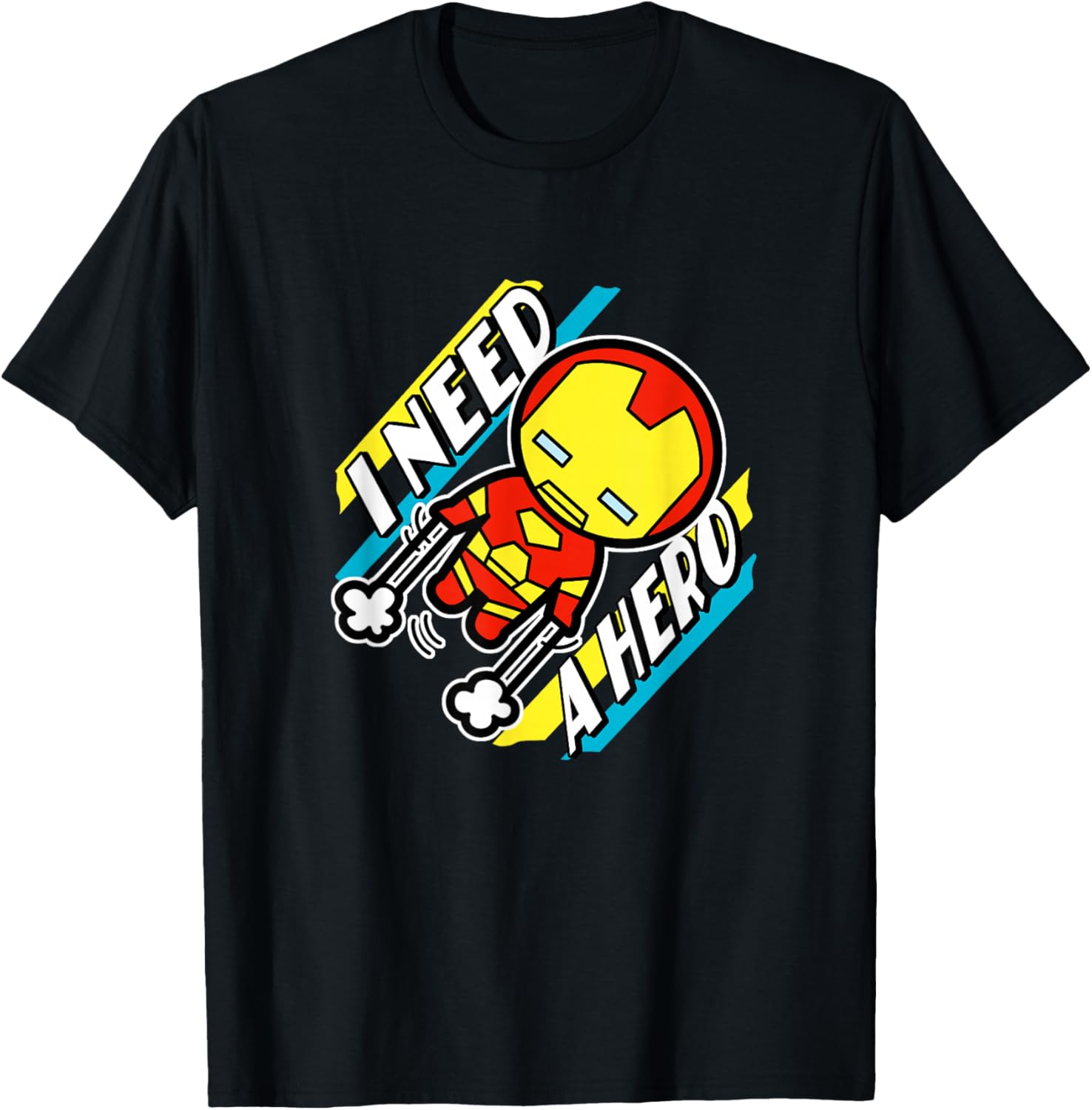 Marvel Kawaii I Need A Hero Chibi Iron Man Flying Shot