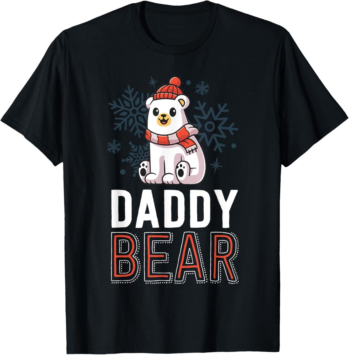 Daddy Bear Family Christmas Shirts Polar Bear Holiday Xmas