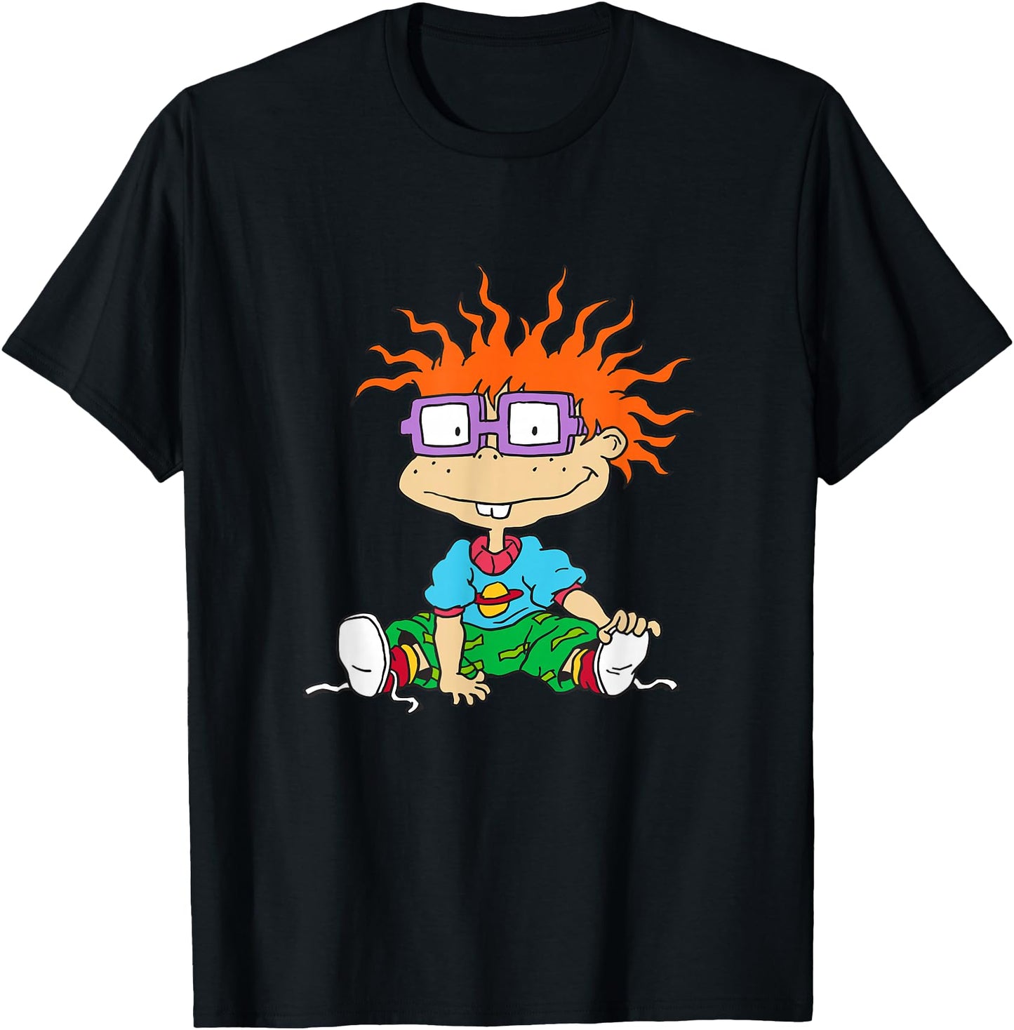 Rugrats Chuckie Finster Sitting Classic Cartoon Pose
