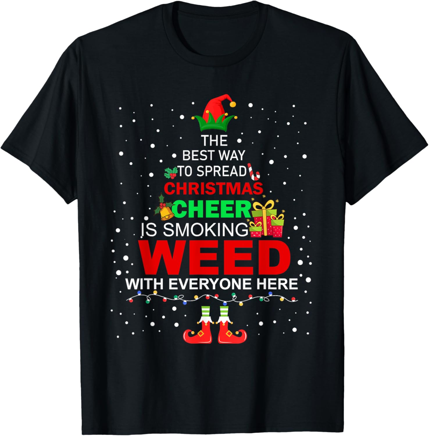 The Best Way To Spread Christmas Cheer Is Smoking Weed