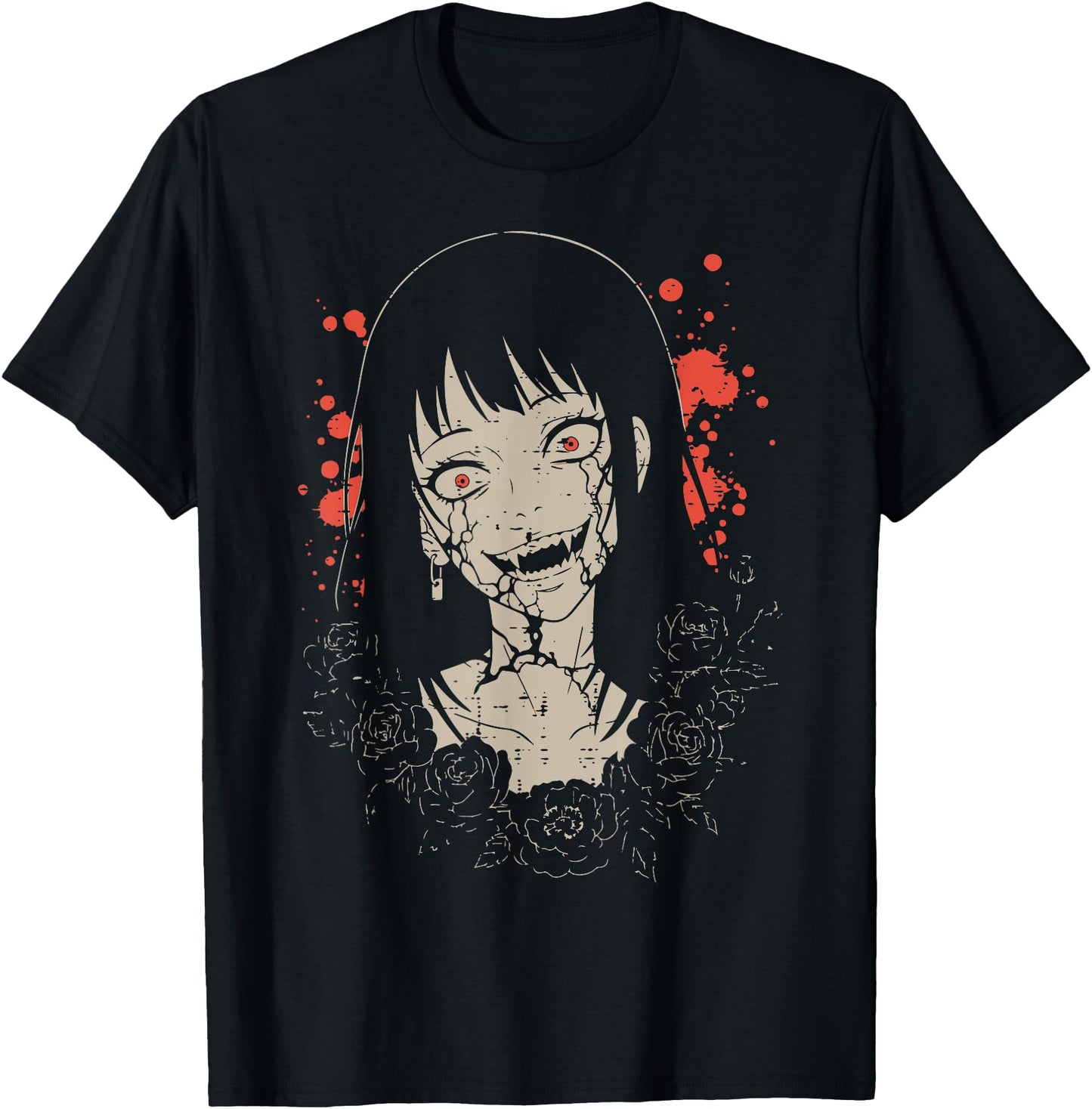Zombie Anime Girl Japanese Manga Art Goth Women Men