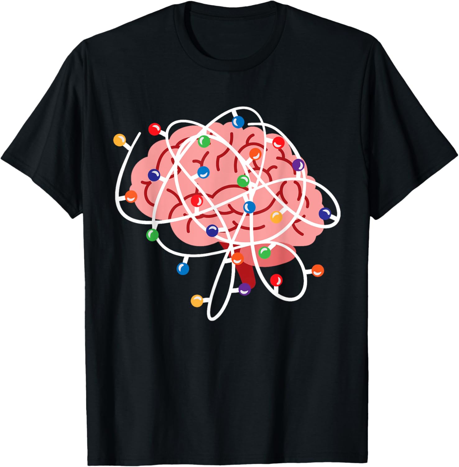 Holiday Brain Neuro Christmas Neurologist Neuro Nurse Xmas