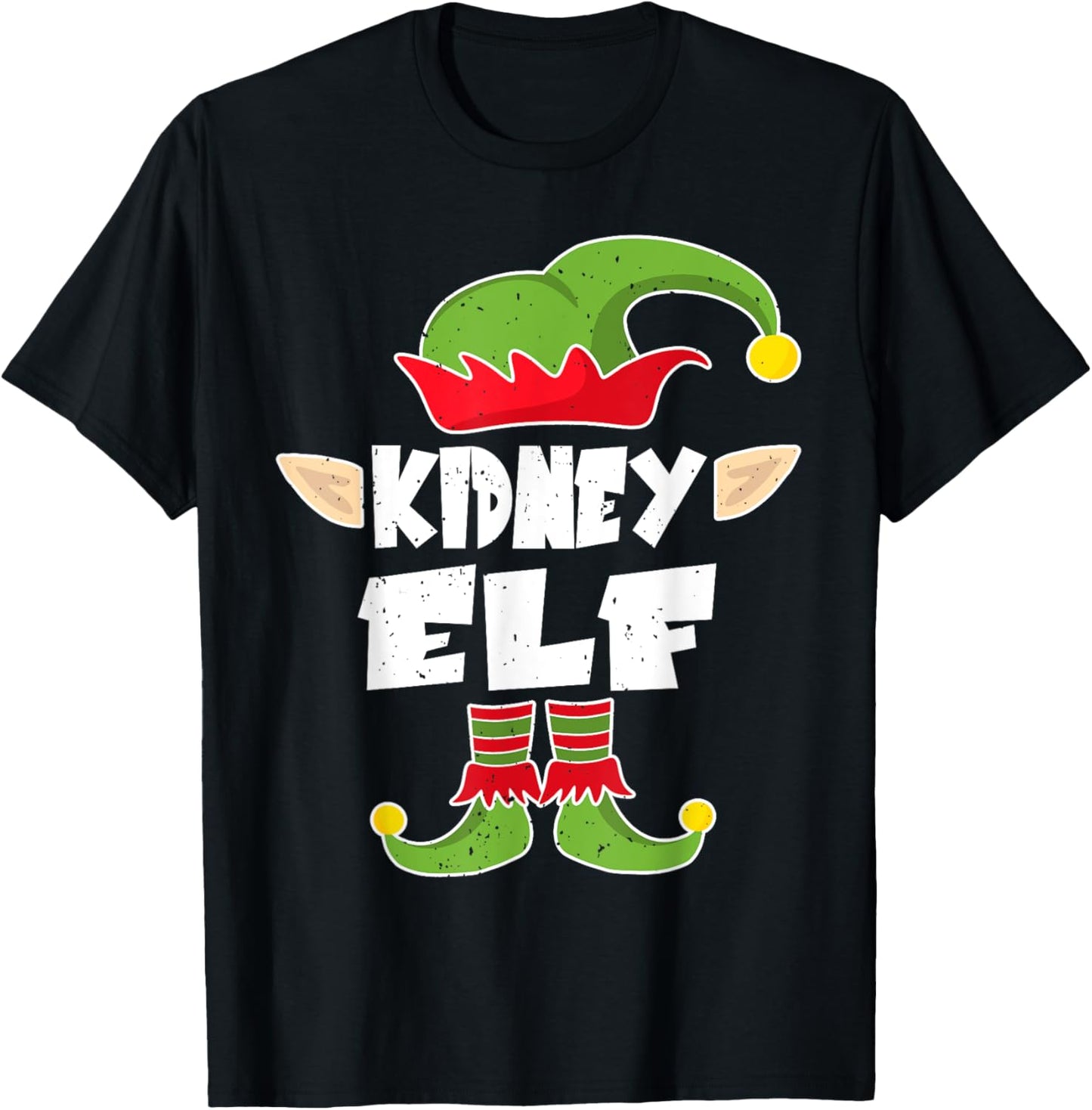 Kidney Elf Squad T-Shirt I Nephrology Nurse Xmas Costume