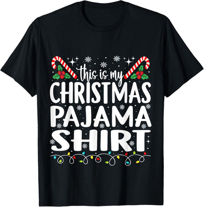 This Is My Christmas Pajamas Funny Xmas Men Women