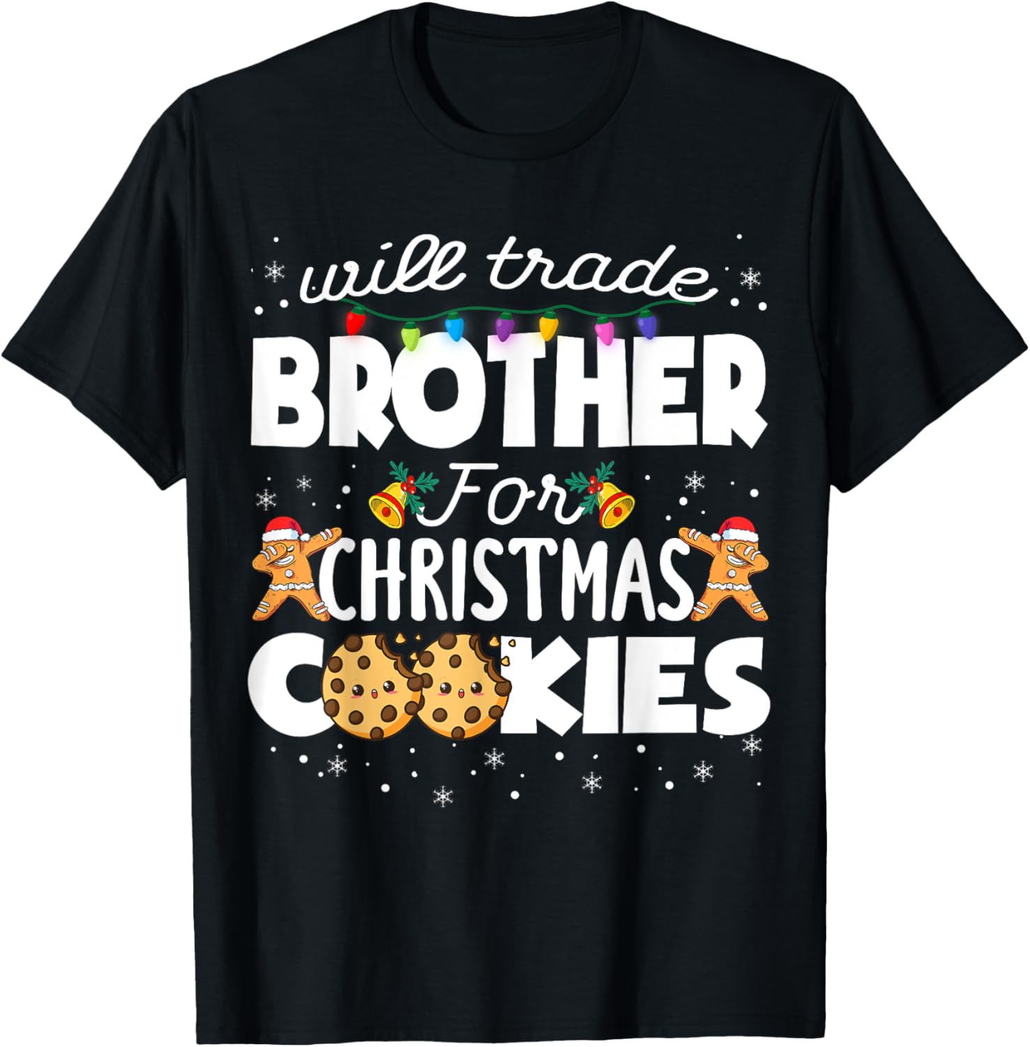 Will Trade Brother For Christmas Cookies Sister Xmas Pajama