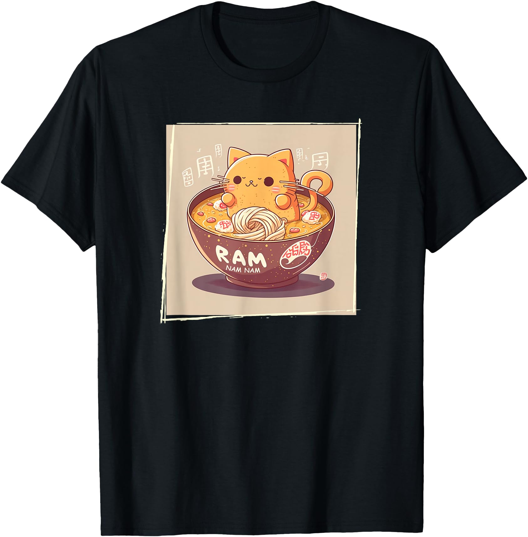 Ramen Cat Kawaii Anime Japanese Kawaii Neko