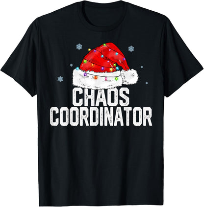 Chaos Coordinator Christmas Women Family Matching Group Xmas