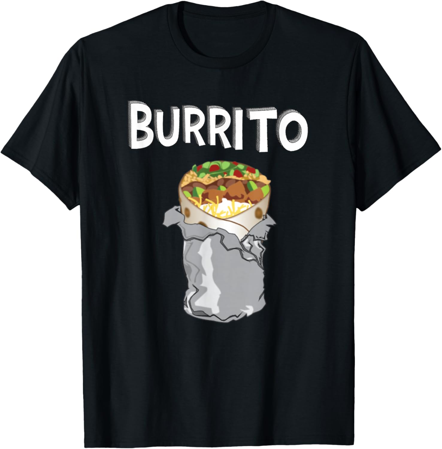 Steak Burrito Cartoon Funny Mexican Food Love Gift
