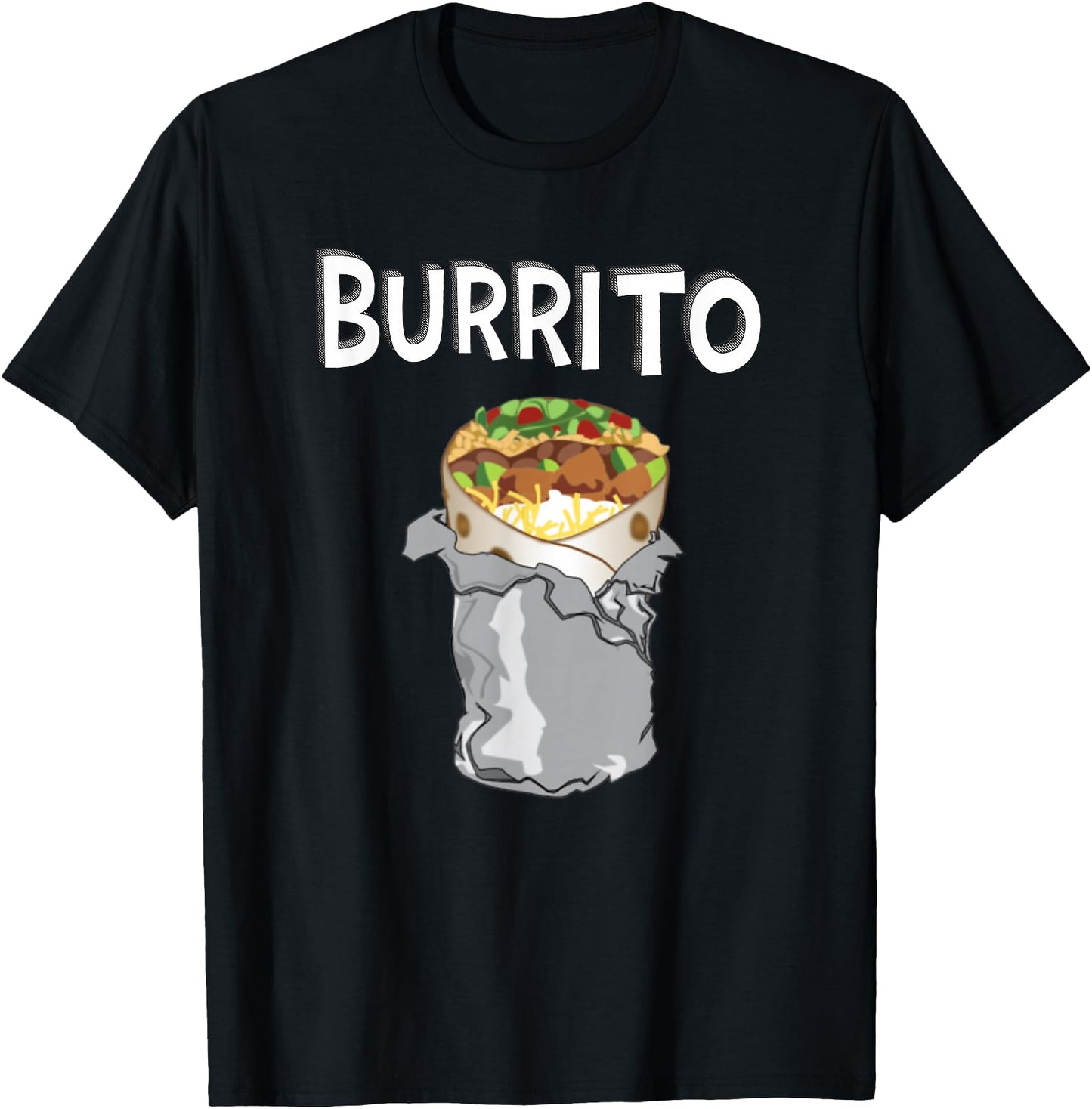 Steak Burrito Cartoon Funny Mexican Food Love Gift