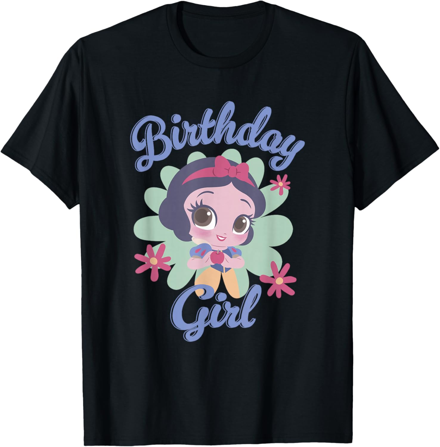 Disney Snow White Birthday Girl Chibi Portrait