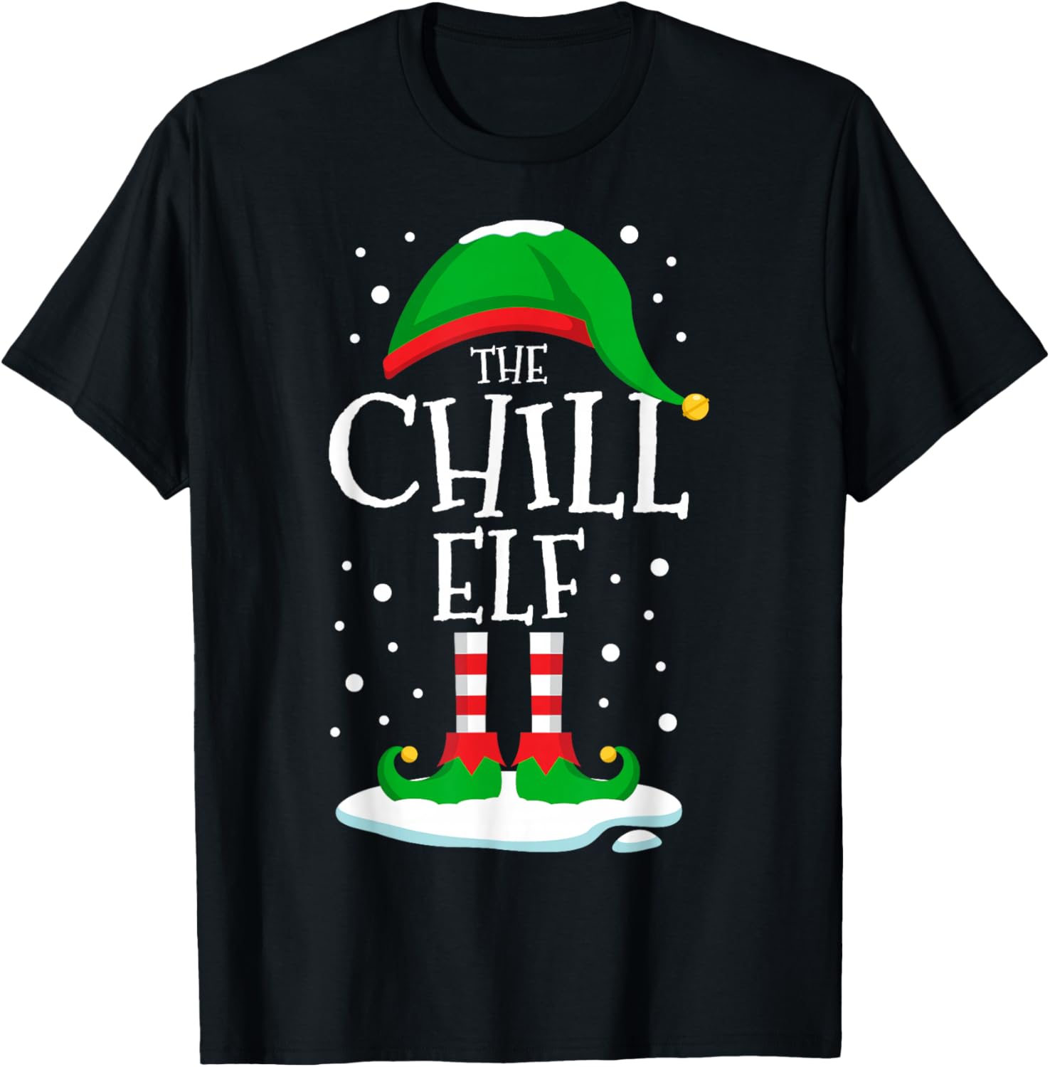 The Chill Elf Christmas Family Matching Xmas Group Funny