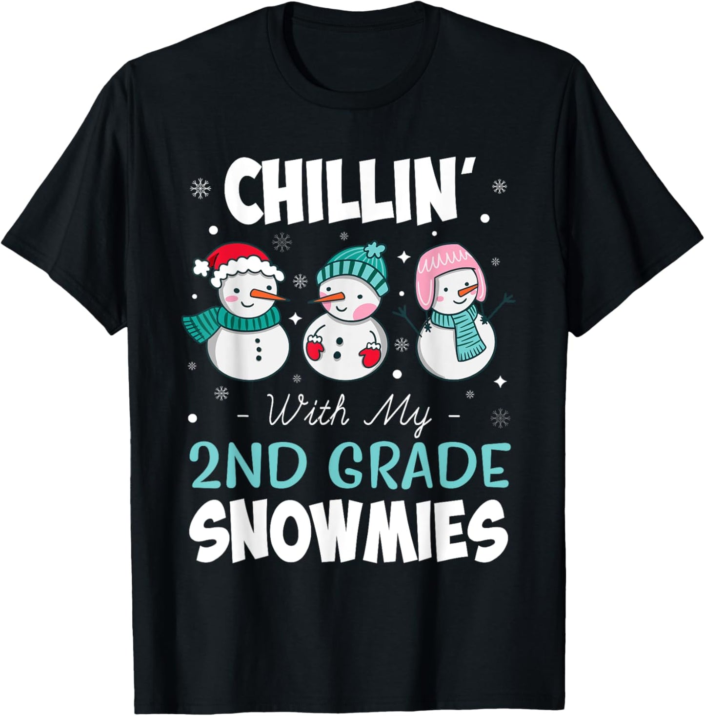 Chillin' With My 2nd Grade Snowmies Teacher Christmas Gift