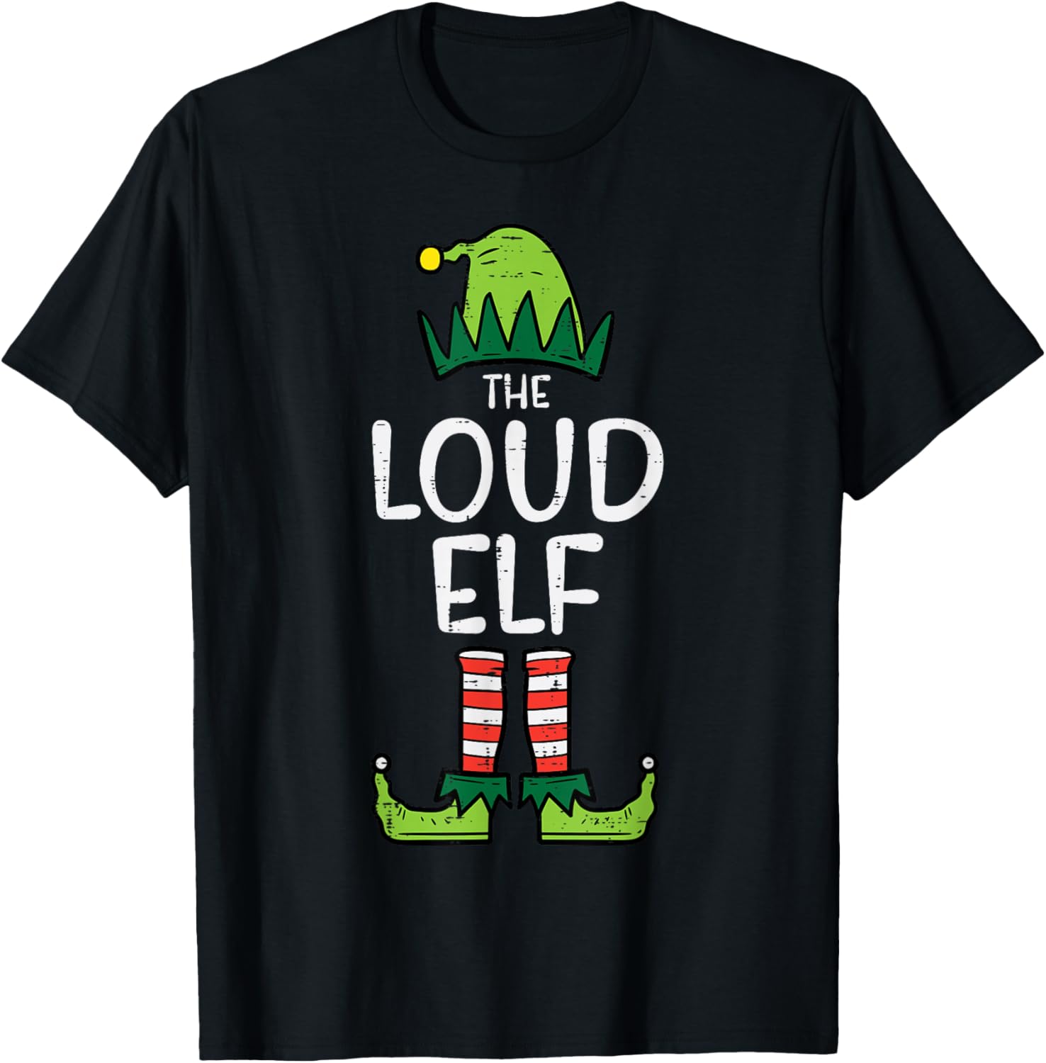 Loud Elf Xmas Matching Christmas For Family Kids
