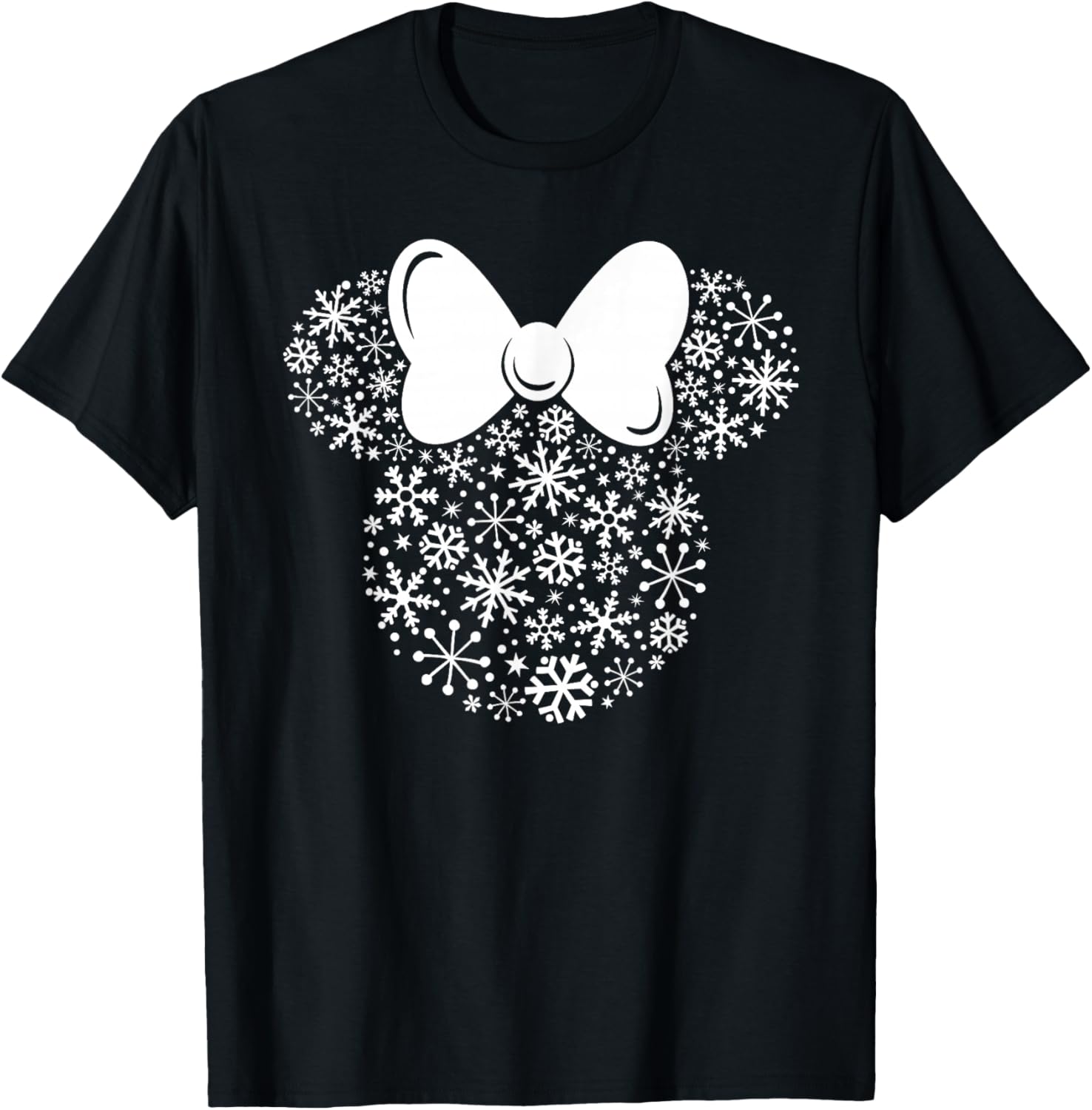 Disney Minnie Mouse Icon Winter Holiday Christmas Snowflakes