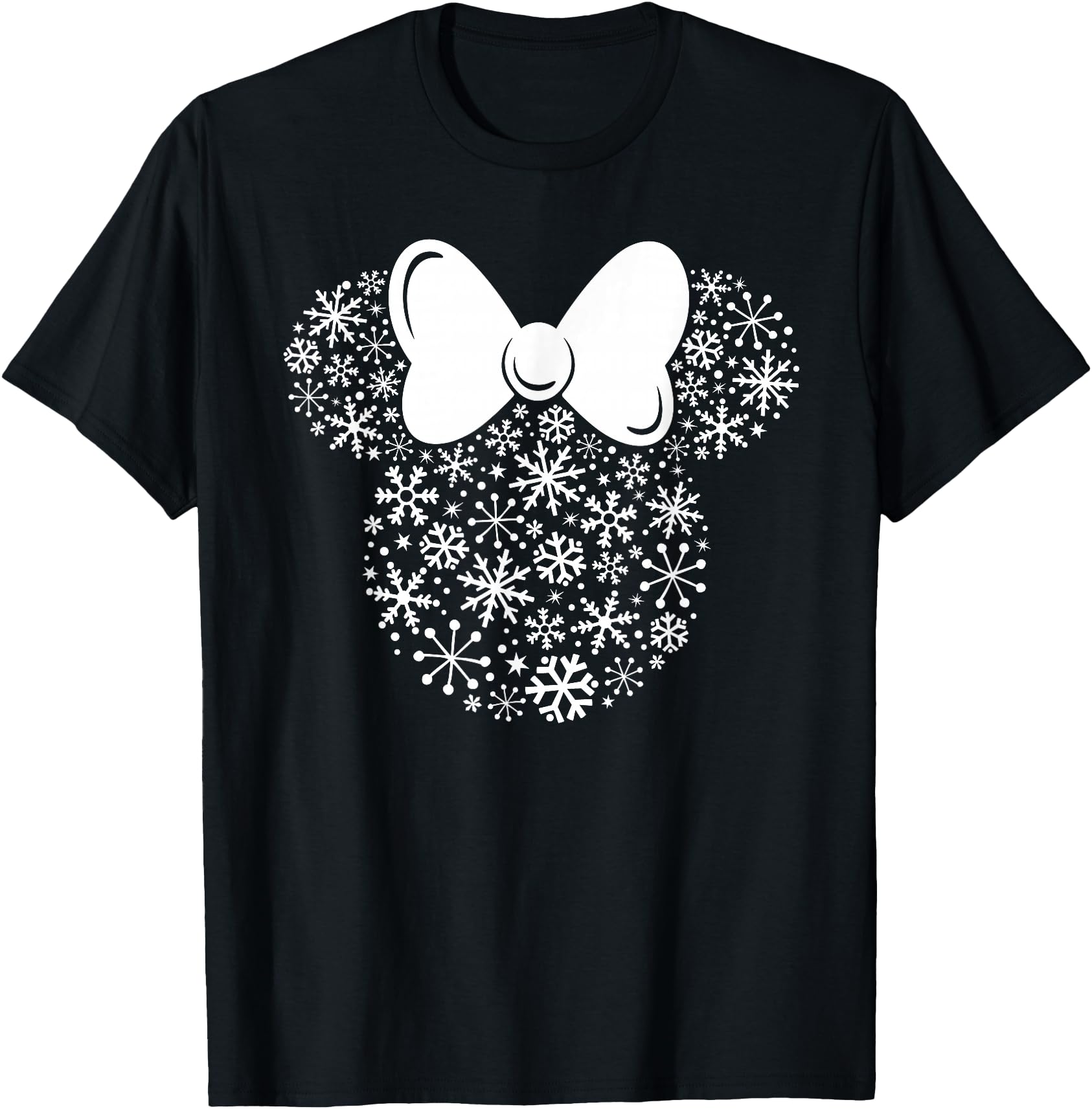 Disney Minnie Mouse Icon Winter Holiday Christmas Snowflakes