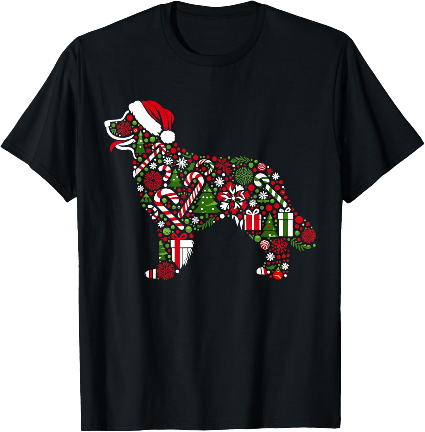 Christmas Tree Candy Golden Retriever Santa Christmas Kids