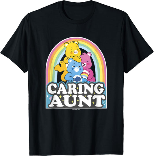 Care Bears Caring Aunt Retro Rainbow Grumpy Group Shot