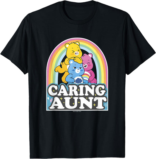 Care Bears Caring Aunt Retro Rainbow Grumpy Group Shot