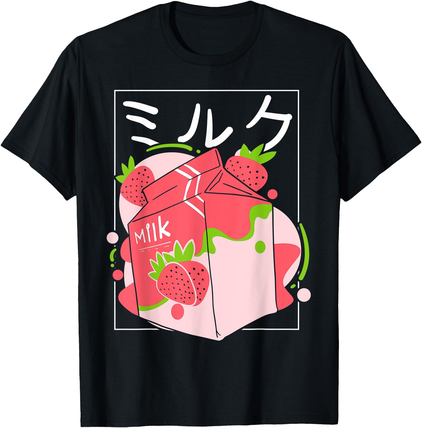 Strawberry Milk Shake Japanese Kawaii