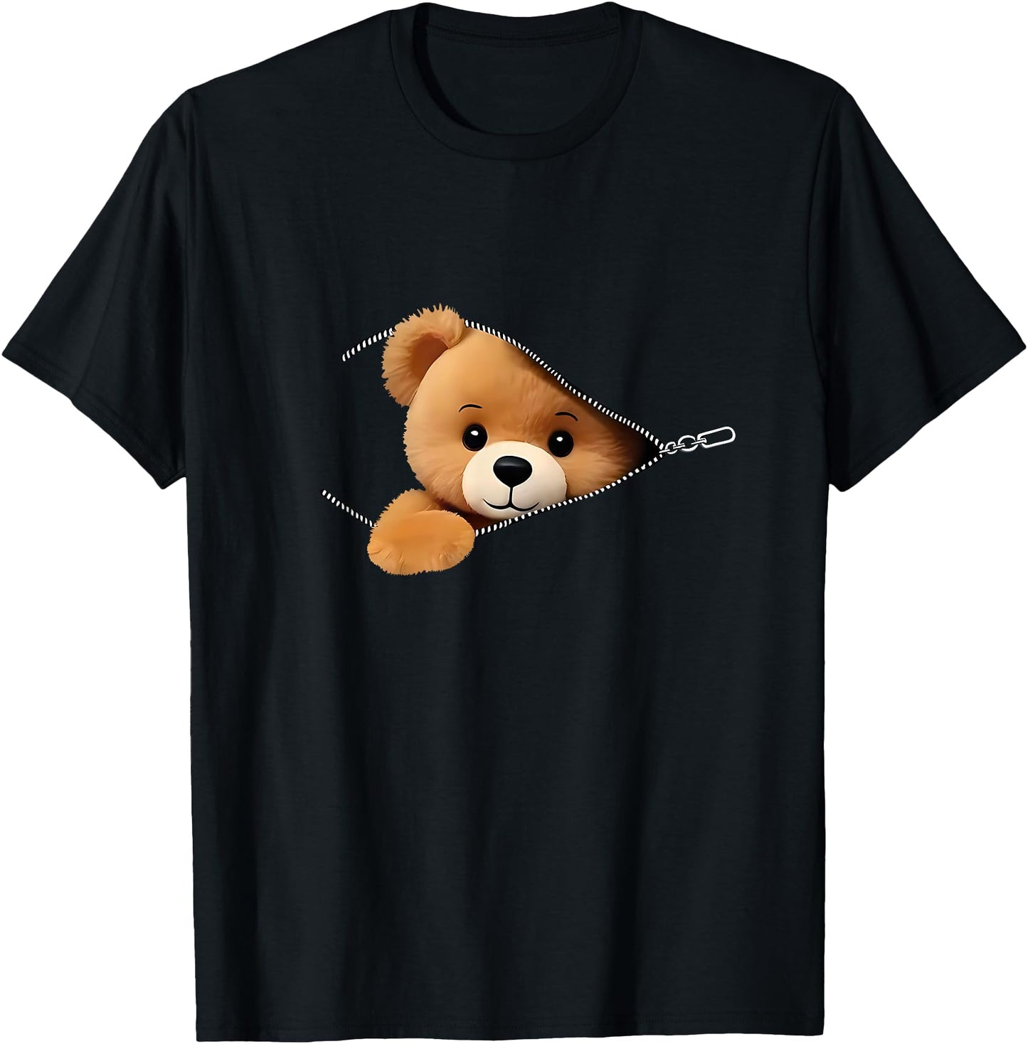 zipper bear print