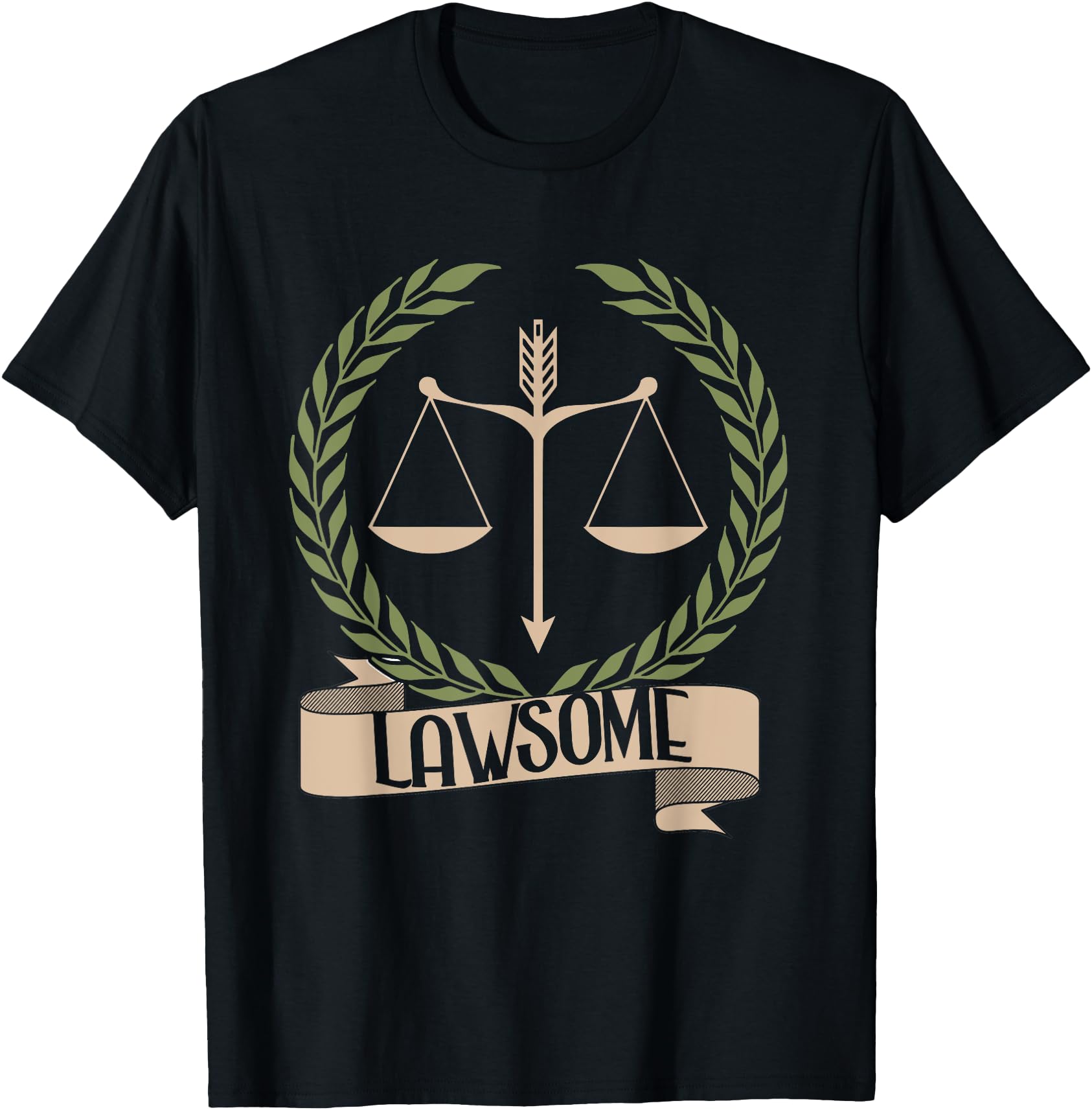 Lawsome Scales Of Justice Lawyer Law Student