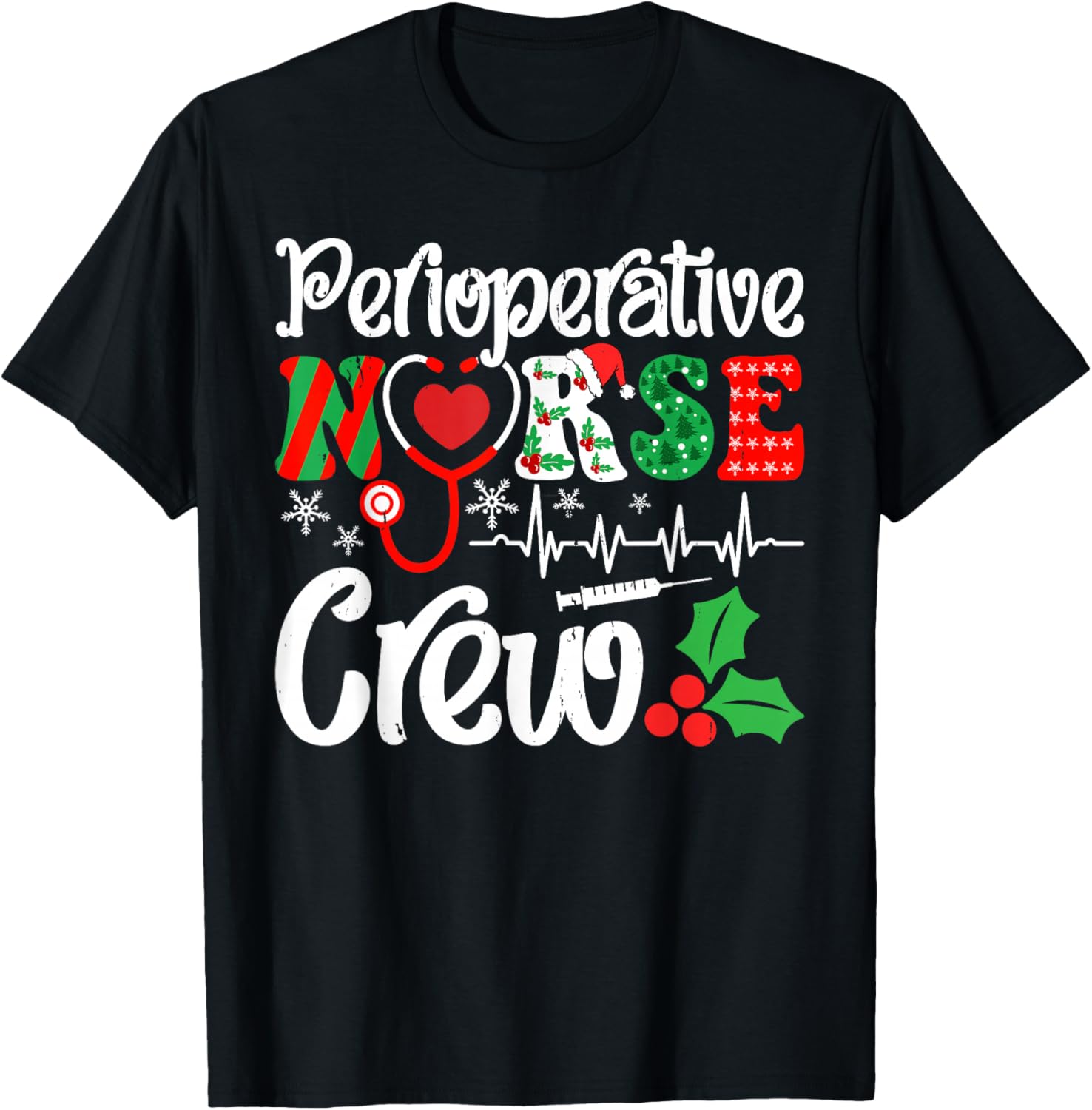 Holiday Perioperative Nurse Crew Christmas Squad Nursing