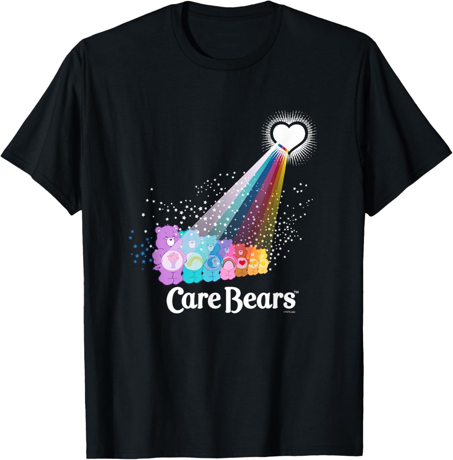 Care Bears Love Light Glow Rainbow Retro Cartoon