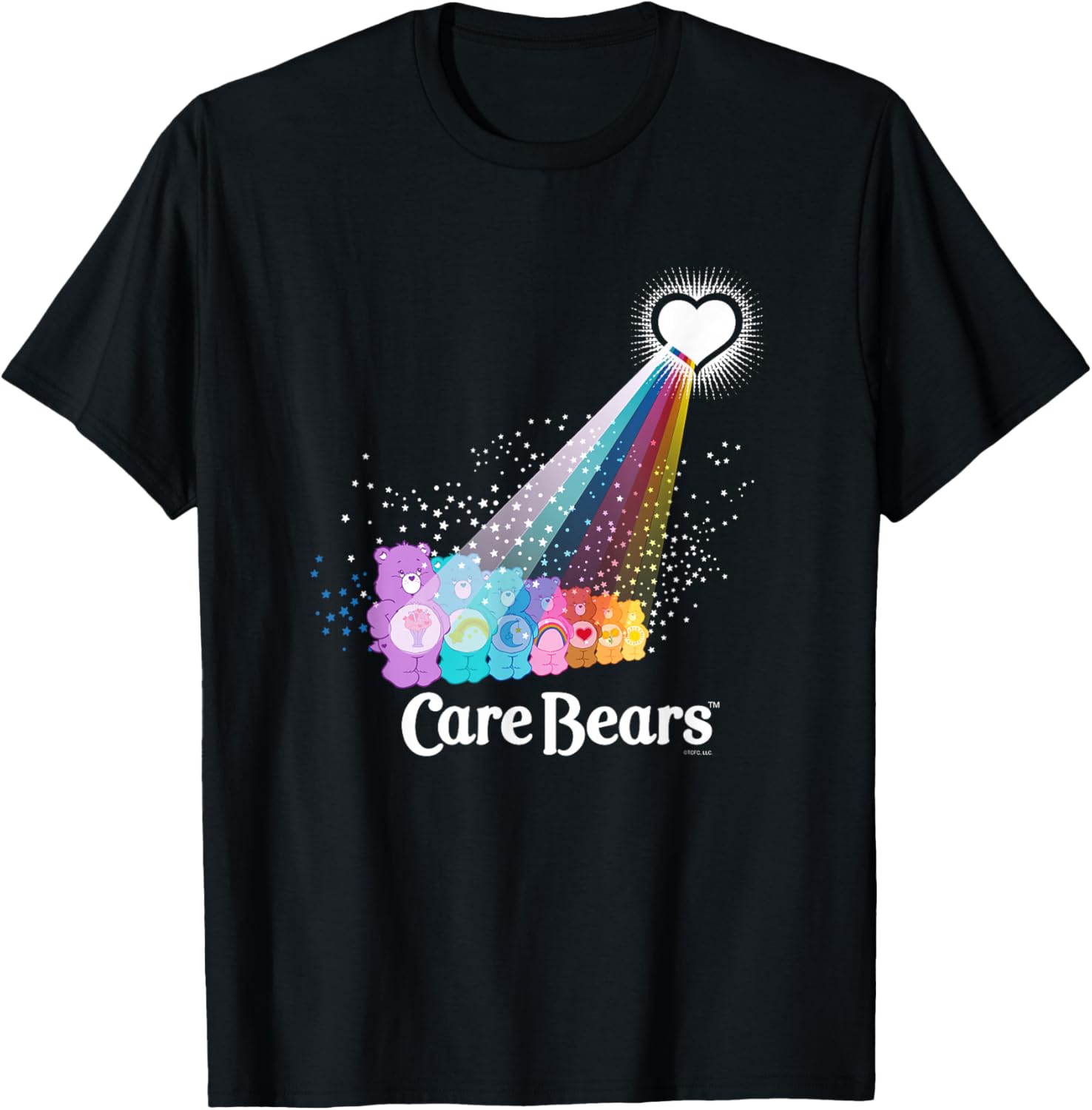 Care Bears Love Light Glow Rainbow Retro Cartoon