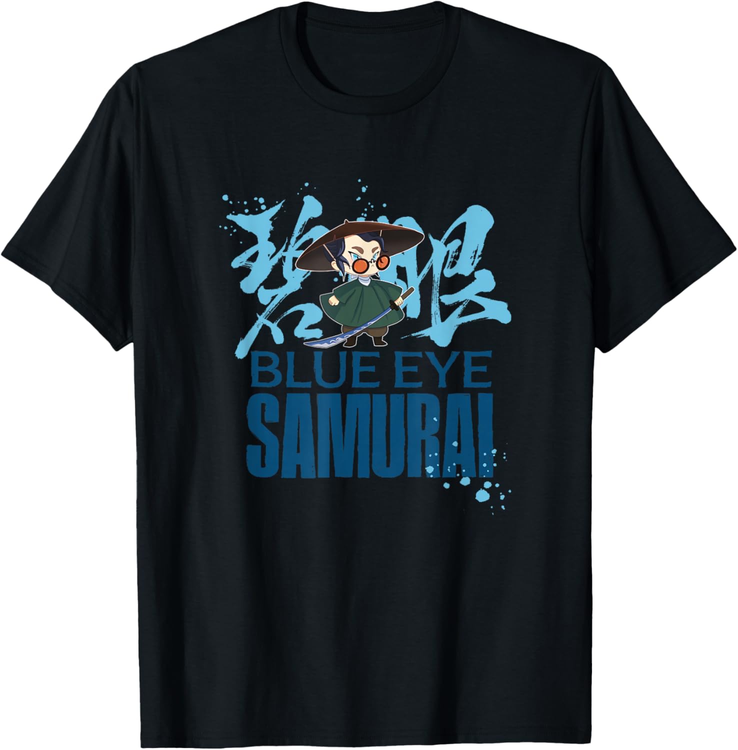 Netflix Blue Eye Samurai Chibi Mizu Kanji Portrait